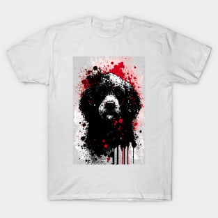 Poodle Ink Portrait T-Shirt